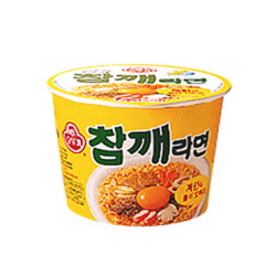 참깨라면컵면